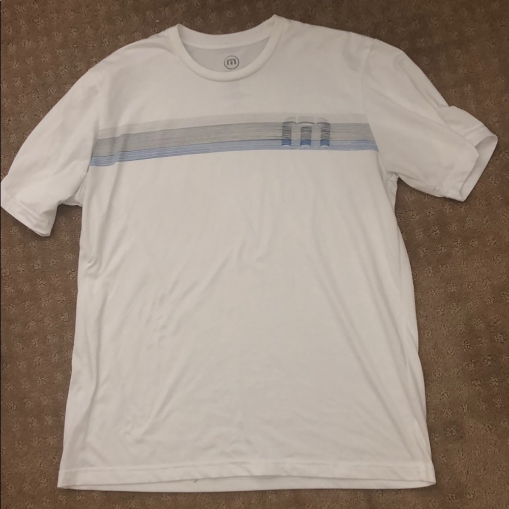 White Travis Mathew shirt